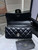 Chanel AP3226 Phone Holder with Chain Lambskin & Gold-Tone Metal Black