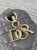 Dior Medium D-Motion Bag M2852 Gray Macrocannage Lambskin