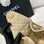 Chanel AS5293 Small Hobo Calfskin & Gold-Tone Metal Apricot