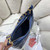 Chanel AS4912 Meduim Hobo Shiny Lambskin & Gold-Tone Metal Navy Blue