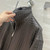 Bottega Veneta Women Intrecciato Suede Blouson Clothing Jacket B97664