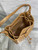 Dior Small D-Motion Bag Macrocannage Lambskin M2851 Caramel