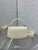 Dior M9370 Small 30 Montaigne Avenue Top Handle Bag Beige Patent leather