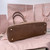 MiuMiu 5BG291 Aventure Suede leather Medium bag dark Brown