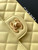 Chanel 25SS AS5354 Mini Flap Bag with Top Handle Lambskin Yellow