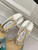 Jimmy Choo SAEDA100ZPJ Gold Satin Pumps with Crystals JC90011