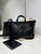 Dior M2820 Large Dior Toujours Bag Black Macrocannage Crinkled Calfskin and Merino Wool