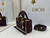 Dior M0636 Mini Lady D-Joy Bag Wine Red Cannage Lambskin