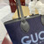 Gucci 820496 Gucci Totissima Small tote bag Navy Blue