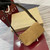 Gucci 860784 Gucci Half Horsebit Mini Shoulder Bag Brown GG Suede