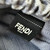 Fendi 8BS105AV5WF1SXQ Mamma Baguette Small Blue denim-effect FF jacquard mini-bag miniature 8677S