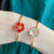 Chopard Rose Gold Bracelet 85A085-5802 Five Hearts Mother-of-Pearl