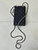 Chanel AP0990 25B Phone Bag Grained Shiny Calfskin Gold-Tone Metal Black