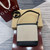 Gucci 833665 Gucci 73 Small Bucket Bag Natural Canvas