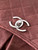Chanel A90090 Flap Bag Vintage Coffee Suede Silver