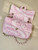 Chanel Beach Fabric Printed Pattern CF Medium Flap Bag AS5430 Pink