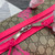 Gucci 834962 Medium Duffle Bag With Print Bright pink