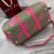 Gucci 834962 Medium Duffle Bag With Print Bright pink