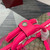 Gucci 834962 Medium Duffle Bag With Print Bright pink