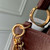 LV M25473 Louis Vuitton Capucines East-West Mini Bag Grenat Red