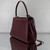Balenciaga 7897722 Rodeo Handbag Medium in Wine Red smooth calfskin Gold