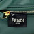 Fendi 8BN244 Peekaboo Iconic Mini Green Ostrich Leather 66806 Bag