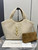 Saint Laurent YSL 858191 ICARE Medium in Lamb wool Beige