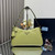Prada 1BC229 Prada Aimèe Medium leather shoulder bag Light Green