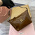 MiuMiu 5NE841 Naplak Patent Leather Pouch Bag Bronw