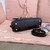 MiuMiu 5BB169 Aventure nappa leather top-handle bag Black