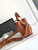 LV M87312 Louis Vuitton Ostrich Capucines Mini Brown