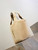 Saint Laurent YSL 858191 ICARE in shearling Medium Shopping Bag NATURALE