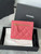 Chanel AP0231 Classic Small FLAP Wallet Calfskin Rose Pink