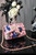 Chanel A69900 25P Mini Flap Sequin bag AS1116 Pink Blue