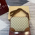 Gucci 821160 GG Emblem medium crossbody bag Beige and dark brown