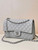 Chanel A01112 Flap Classic 11.12 Handbag Calfskin & Silver-Tone Metal Gray