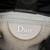 Dior Small Dior Bow Bag Lambskin M0715 Black Silver