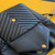 YSL 672609 Joe Backpack In Lamé Leather Black