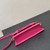 Jacquemus Le Chiquito long 213BA004 Long signature handbag Rose Red