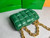 Bottega Veneta BV 20206 Chain Cassette 631421 Green Gold