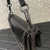 Valentino 8W2B0K53SPV_C8N Garavani Locò small shoulder bag in laminated elaphe Black