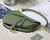 Dior M0446 Saddle Bag Dior Calfskin Bag Green