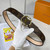 LV Women's Men's Belts Collection Louis Vuitton Initials 34MM Belt 19064