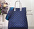 LV M46112 Louis Vuitton Carry It Bag 32cm Monogram Canvas Spring/Summer 2021 Collection Blue
