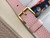 LV M57523 Louis Vuitton Capucines MM Handbag Gray Pink