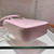 Prada 1BA331 Small Brushed Leather Tote Pink