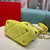 Valentino 0097S Small Roman Stud The Handle Bag In Nappa Yellow
