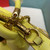 Valentino 0097S Small Roman Stud The Handle Bag In Nappa Yellow