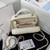 Chanel AP2634 Small Vanity with Chain Bag White
