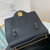 Versace DBFI039 La Medusa Medium Handbag 1039 Black Gold